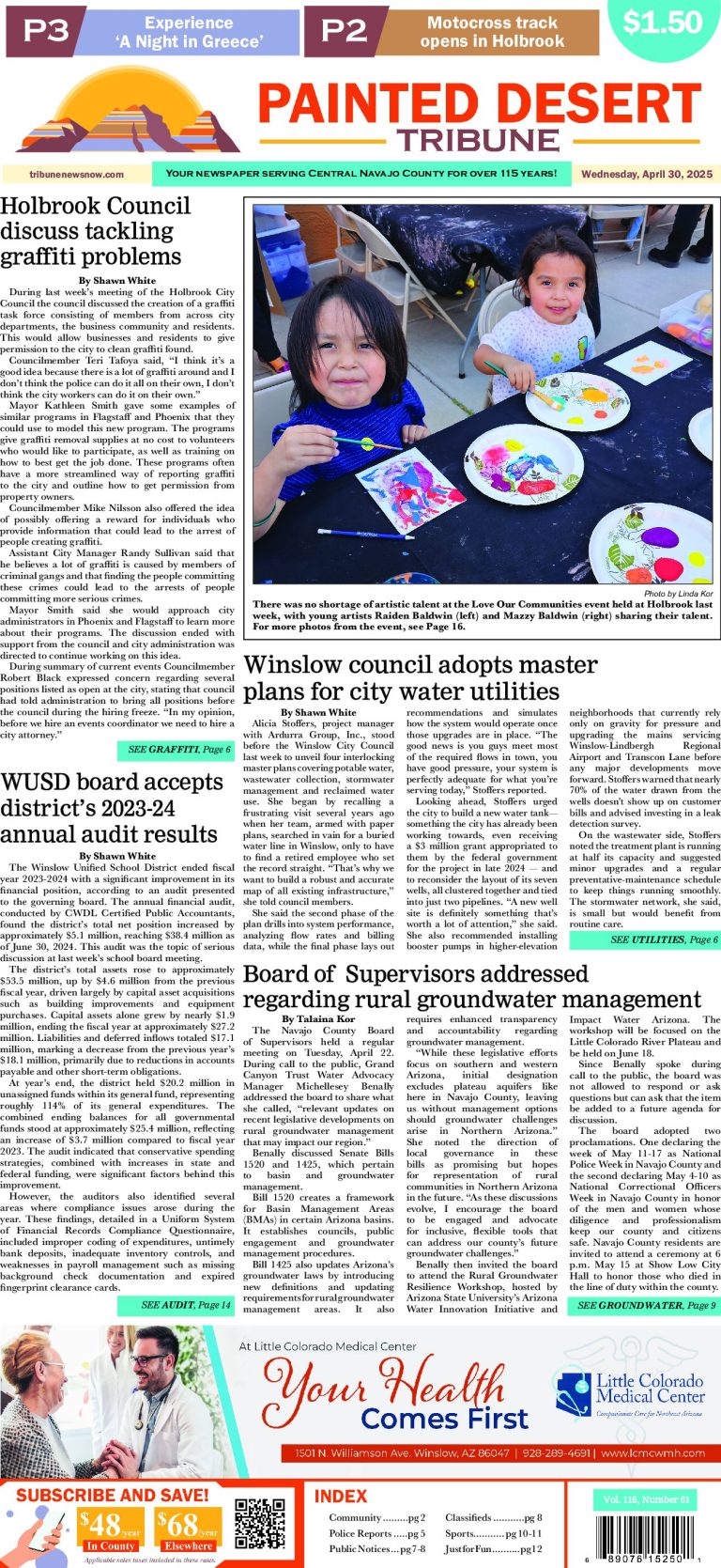 Page 1, Tuesday, April 29, 2025