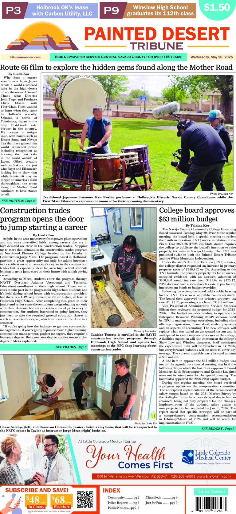 Page 1, Tuesday, May 27, 2025