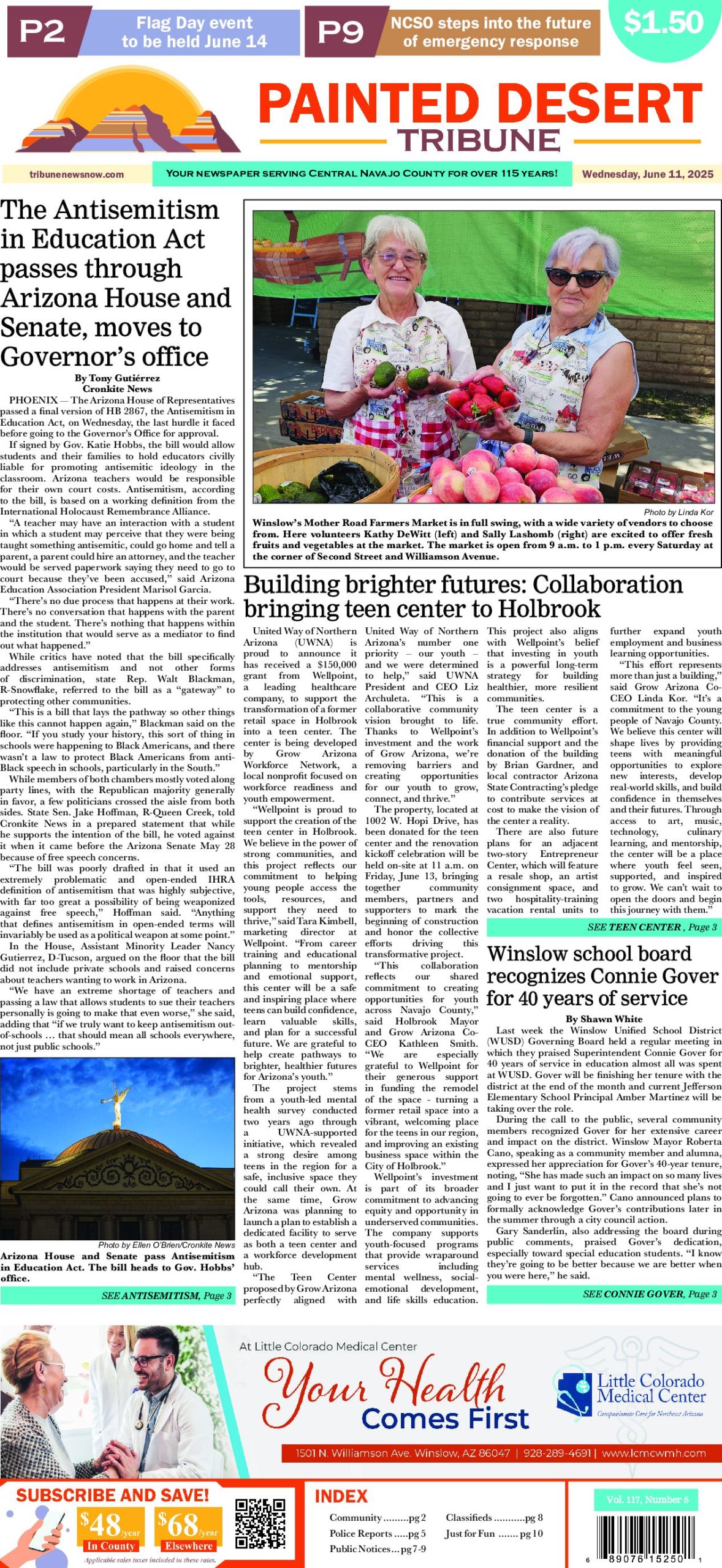 Page 1 of the June 11, 2025 edition