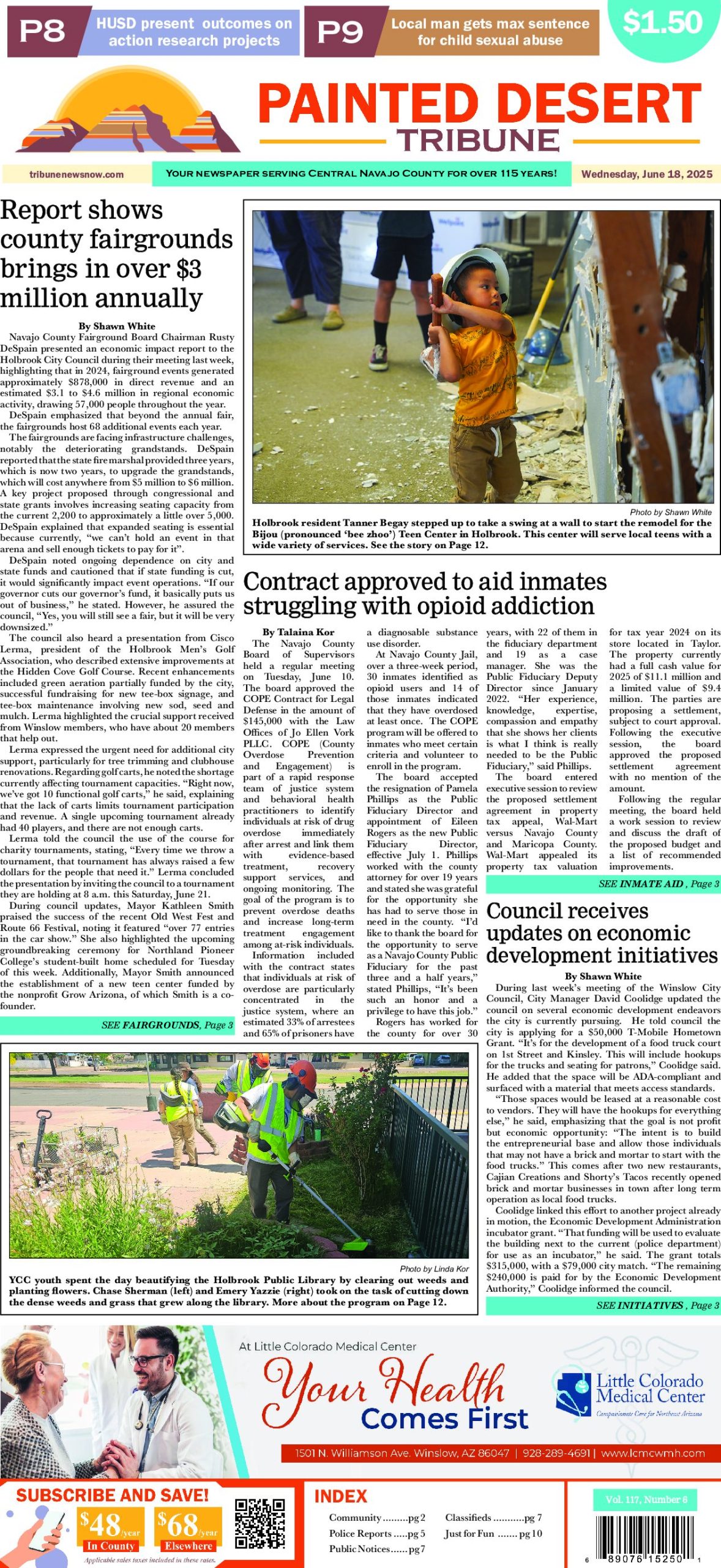 Page 1 of the June 18, 2025 edition