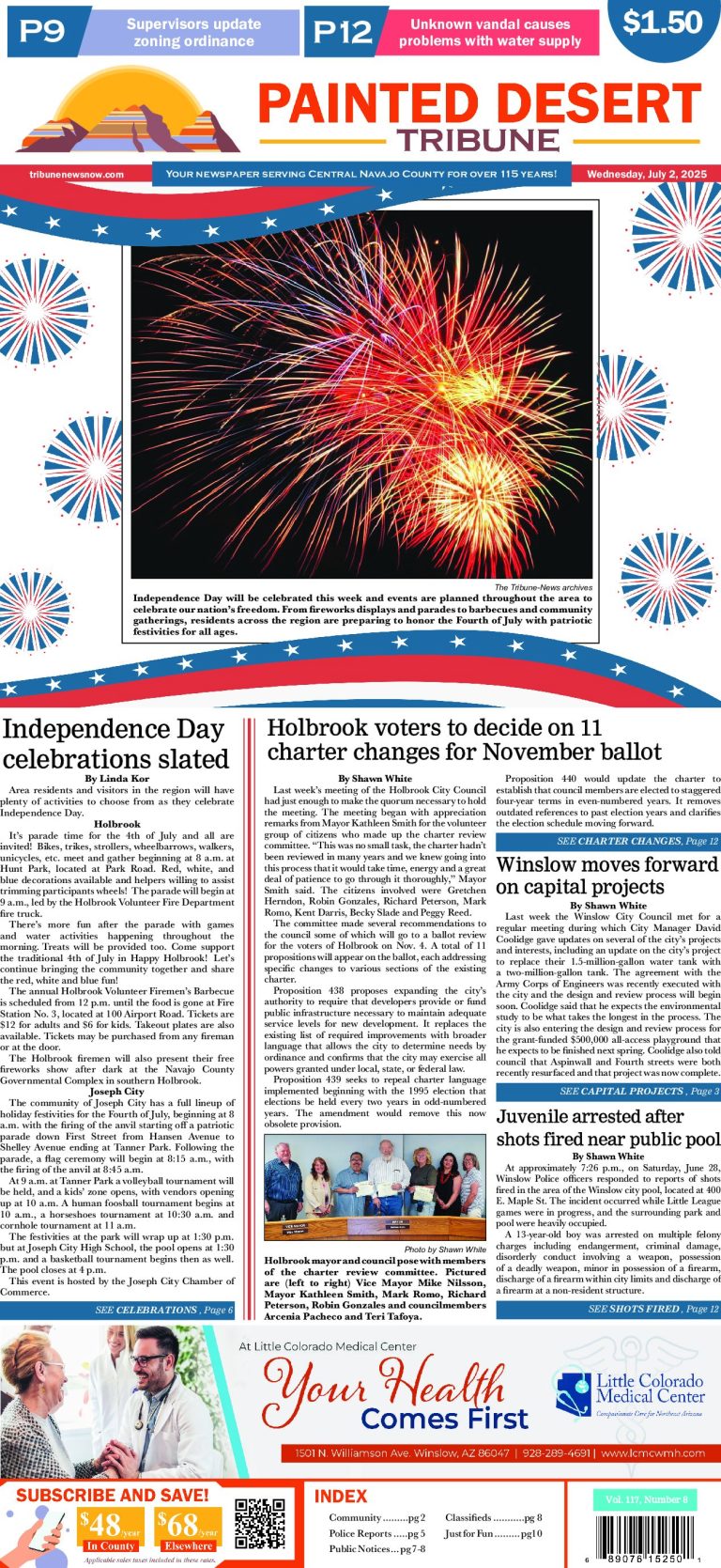 Page 1, Tuesday, July 1, 2025