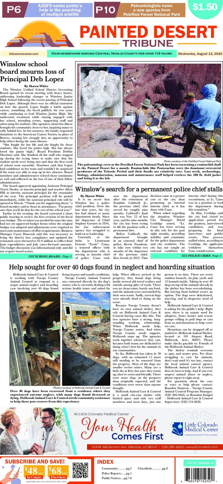 Page 1, Tuesday, August 12, 2025