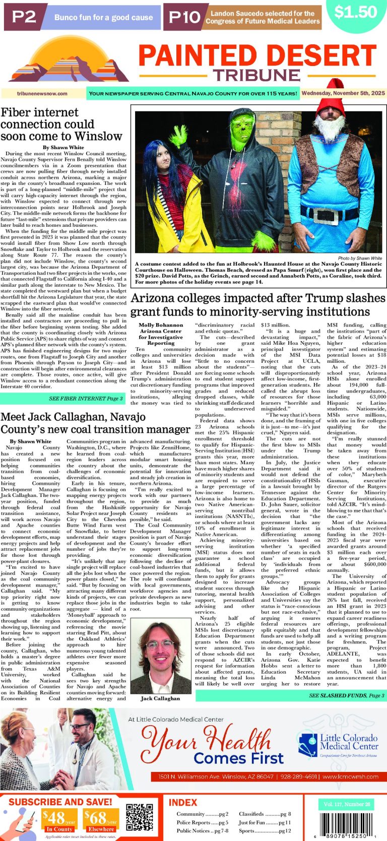 Page 1, Tuesday, November 4, 2025