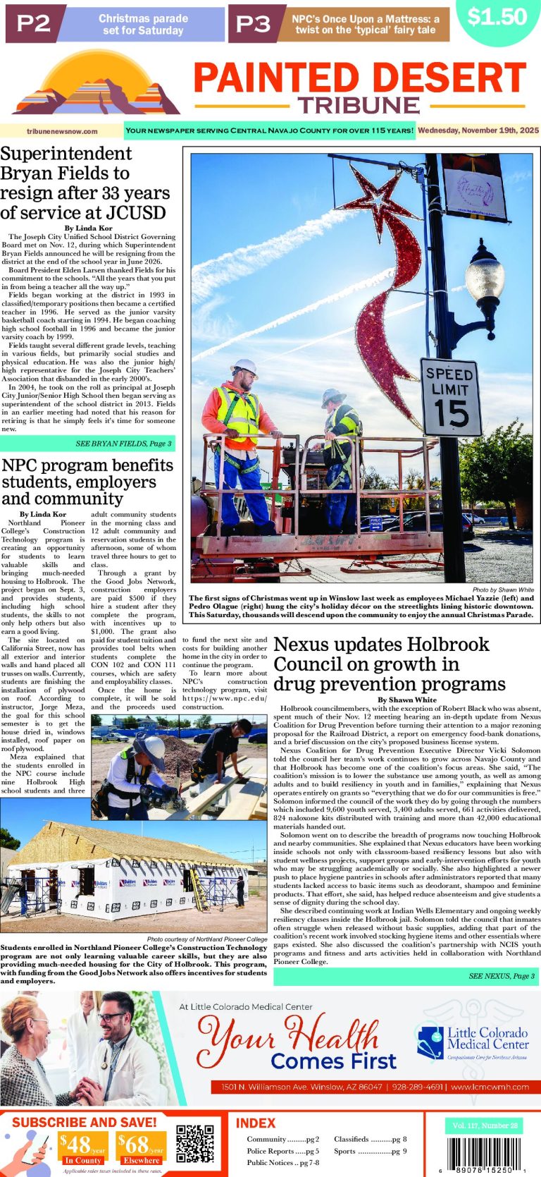 Page 1, Tuesday, November 18, 2025