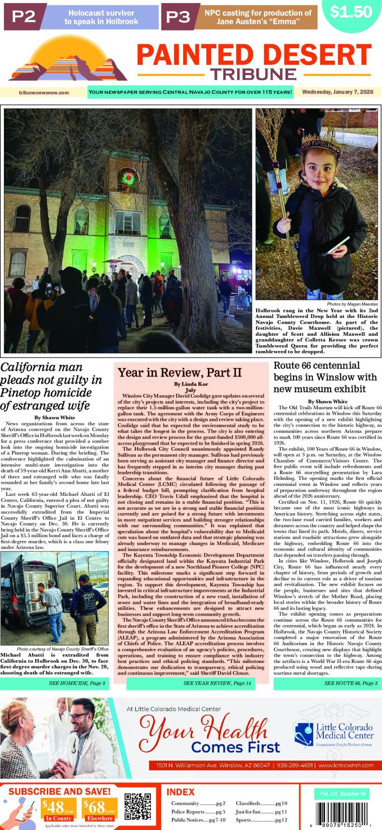 Page 1, Tuesday, January 6, 2026