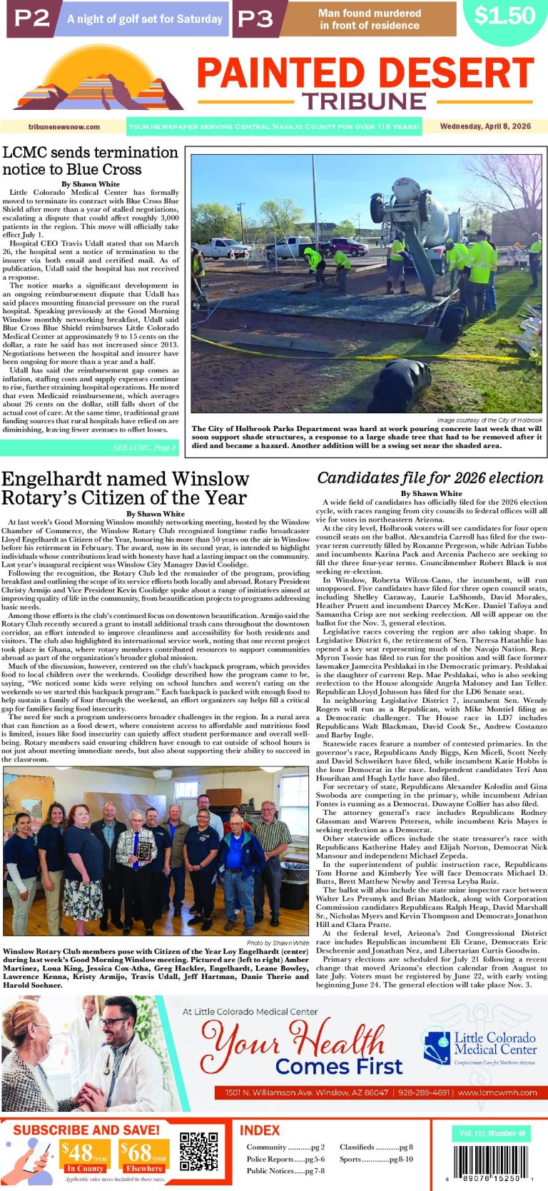 Page 1, Tuesday, April 7, 2026