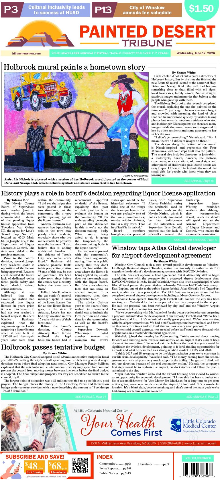 Page 1, Tuesday, June 16, 2026