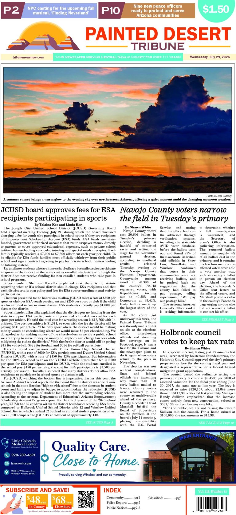 Page 1, Tuesday, July 28, 2026