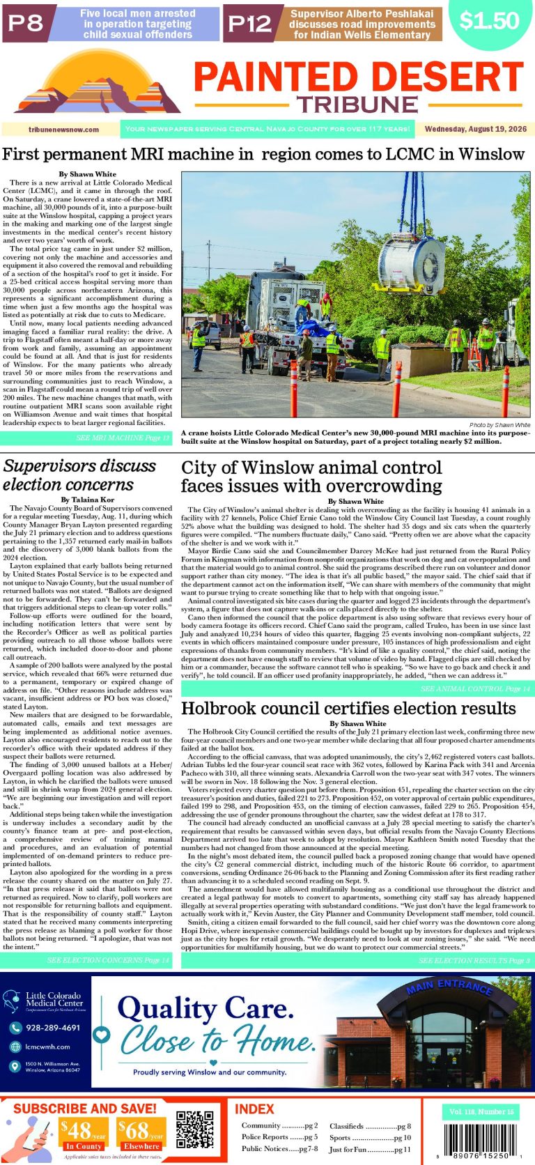 Page 1, Tuesday, August 18, 2026