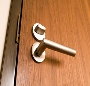 closed door