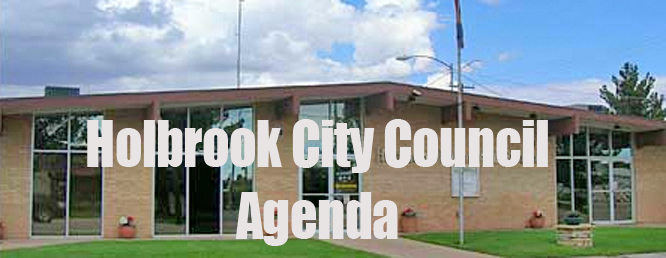 Holbrook City agenda