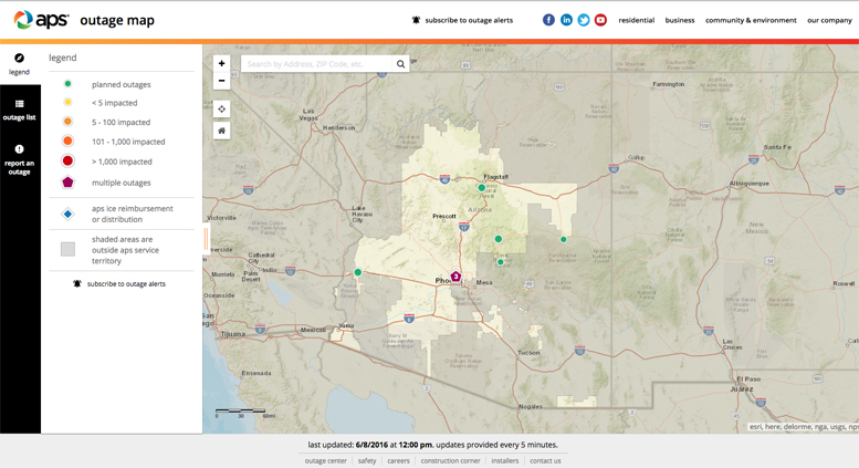 APS map