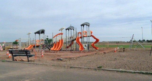Photo by Naomi HatchThe new Freeman Park playground equipment will be ready for the Town of Taylor’s 50th Year of Incorporation party scheduled from 10 a.m. to 4 p.m. on Saturday, June 18.