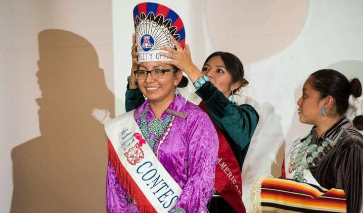Photo courtesy of Holbrook High School - Cydney Walters, a 2014 graduate of Holbrook High School, was recently crowned as 2016-17 Miss Native American University of Arizona.