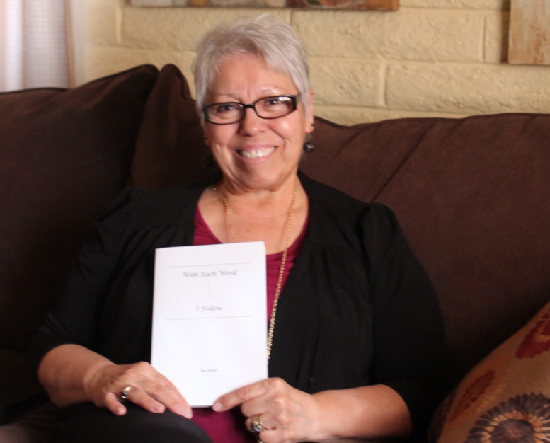 Photo by Linda Kor - Poet Bea Darbe recently published With Each Word - I Follow, and will have two book signings this week.