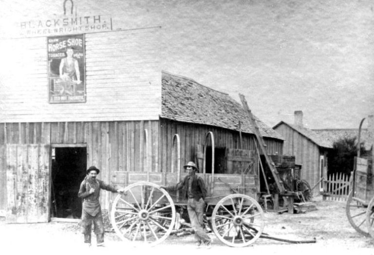 Historic pic. Holbrook blacksmith