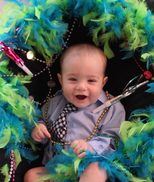 Photo by Talaina Fisher - Another year has passed and it’s time to move on to 2017. Families and friends will be taking part in festivities to ring in the New Year, including James Mitchell, who is all dressed up and ready to celebrate with his family. James is the son of Allen Mitchell and Rebecca Slade of Holbrook.