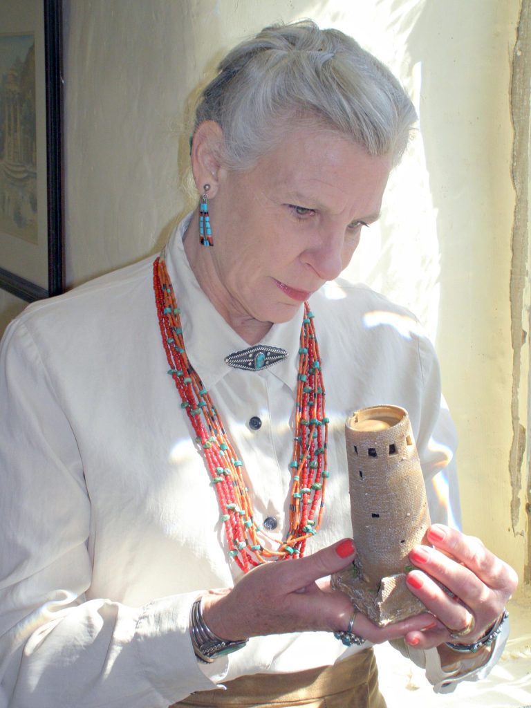 Photo courtesy of Edgeware Productions Elizabeth Ware as architect Mary Colter.