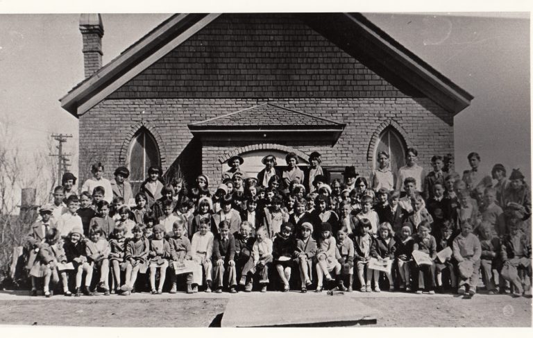 The Tribune-News archivesThe Methodist church, or Community Church as it was called, was built in 1913 to serve the families that came to Holbrook to carve out a life in the rough and rowdy West.