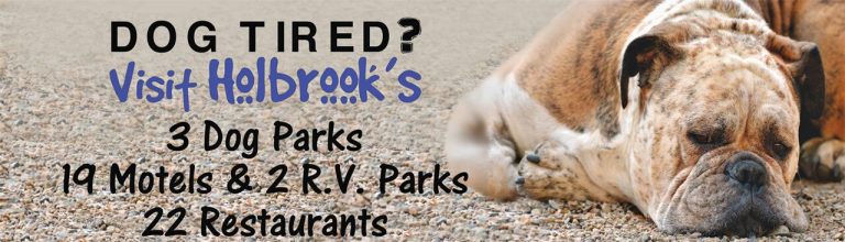 Photo courtesy of the City of HolbrookHolbrook’s new billboard will inform visitors of the amenities available to them and their pets.