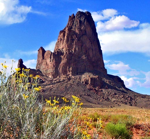 Photo courtesy of Jim TurnerConsidered sacred by the Navajo, Agathla Peak stands over 1,500 feet and is located south of Monument Valley.