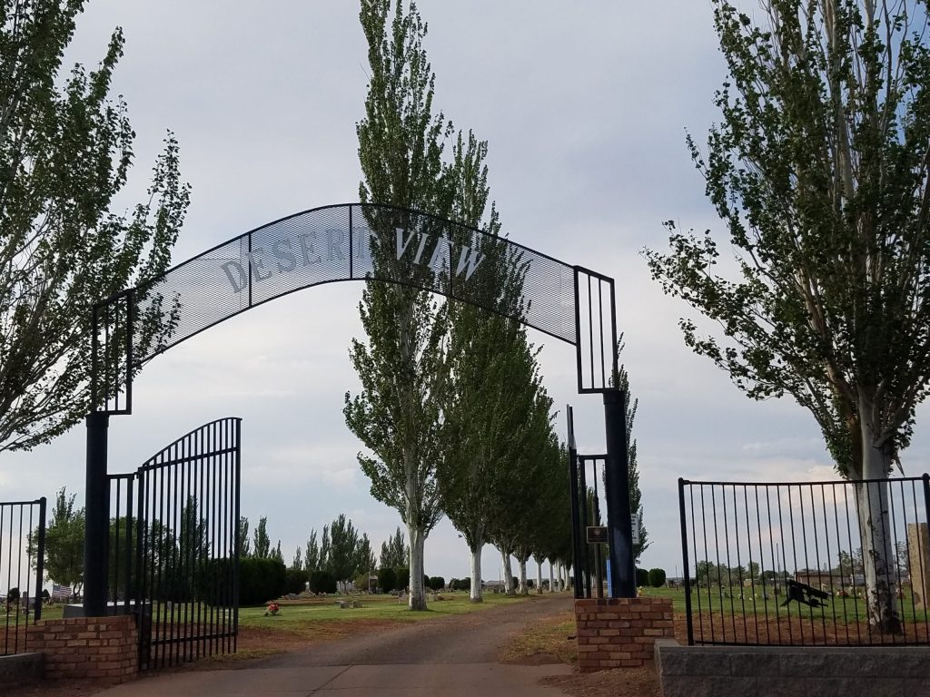 Photo by L. ParsonsThe City of Winslow developing an improvement plan for Desert View Cemetery, which covers nearly 23 acres and holds 7,238 graves, making it the largest municipal cemetery in Northern Arizona.