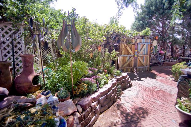 Photo by Jim BuckleyThe garden at Tess Kenna’s home will be one of eight beautiful Winslow gardens included in a Sept. 9 tour.