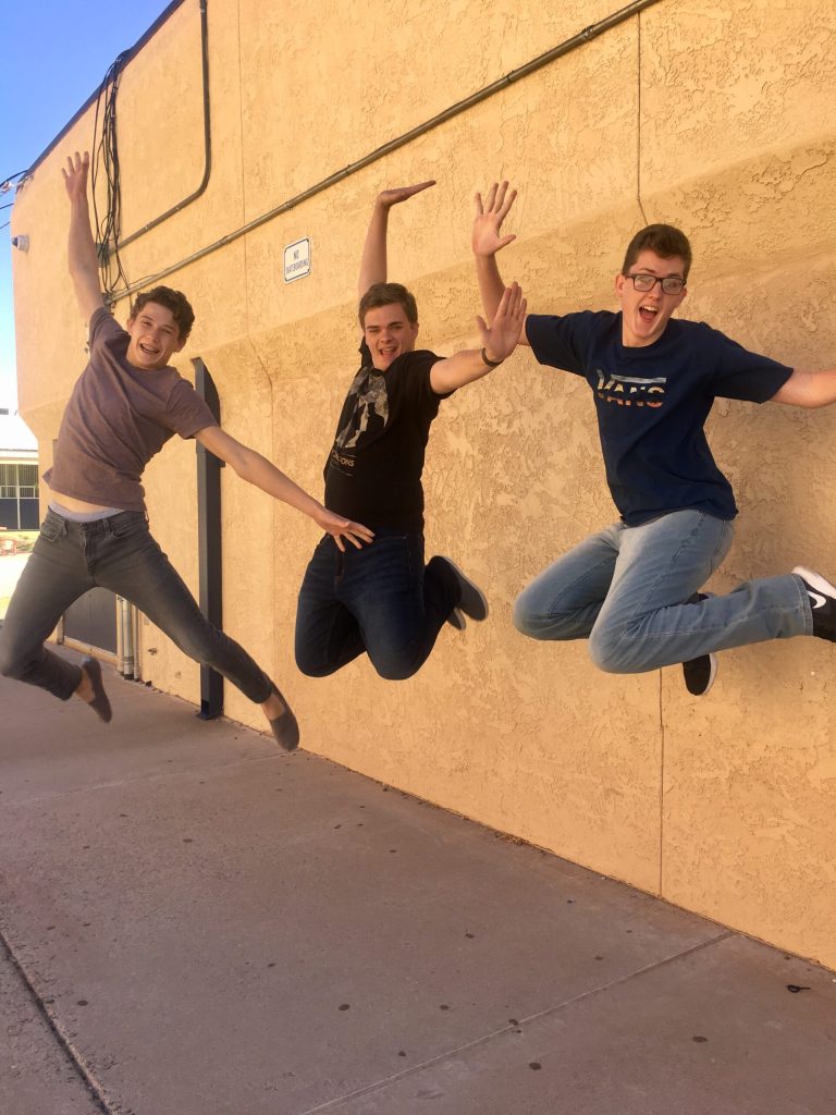Photo courtesy of Holbrook High SchoolAfter a rigorous audition with hundreds of students from across all Arizona school classifications, Holbrook High School Show Choir students (left to right) Harry Edwards, Tyler Christensen and Harrison Williams were selected to participate in the All-State Show Choir festival, which will be held Nov. 16-18 at Desert Vista High School in Phoenix.