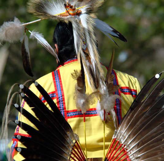 Native american dancer