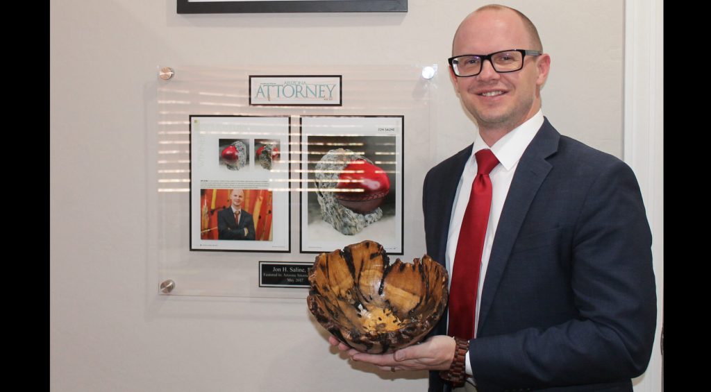 Photo by Diana HutchisonJon Saline, a local attorney and avid woodturning enthusiast, created an award-winning sculpture out of a chunk of oak firewood.