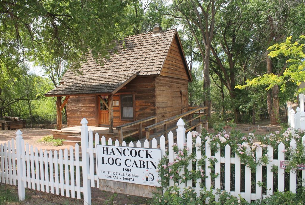 Photo by Diana HutchisonFourth of July events will be celebrated at the historic Hancock Log Cabin on Willow Lane in Taylor.