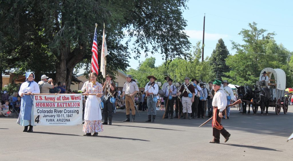Photo by Diana HutchisonThe Town of Snowflake held its annual Pioneer Days celebration last weekend. The parade is one of the highlights of the annual event with parade entries from local businesses, various LDS Church wards and local residents.
