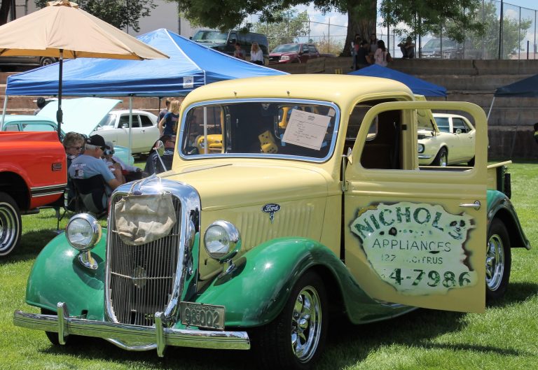 Photos by Diana HutchisonThe weather couldn’t have been better for the annual Pioneer Days car show held at Fredrickson Park on Saturday. People meandered about all afternoon admiring the stunning vehicles.