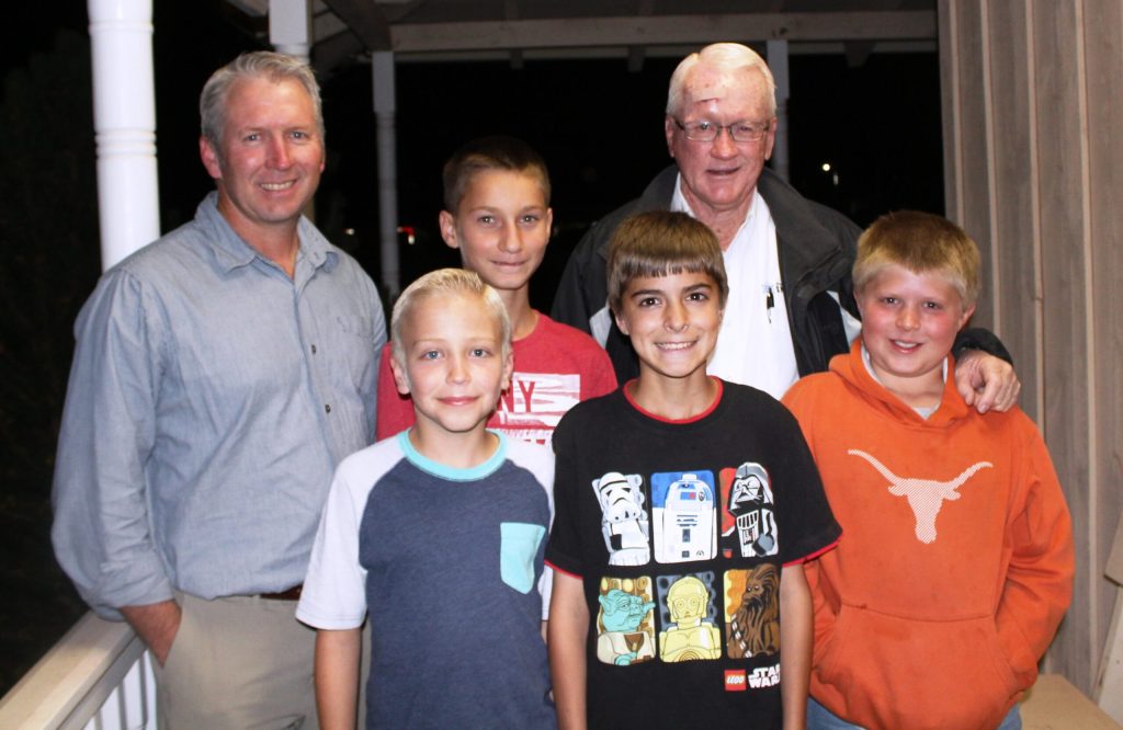 Photo by Toni GibbonsFour scouts from Snowflake Troop 707 attended the Snowflake Town Council meeting on Nov. 6 as part of the requirement to earn their communication merit badges. Pictured are (left to right) Scoutmaster Dr. Melvin Ballard, Chayce Ballard, Joshua Orr, Warren Tenney, Vice Mayor Kerry Ballard and Macon Sherwood.