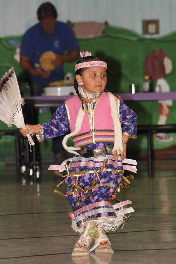 Lil Miss Summer Charley performed at Native American Week.
