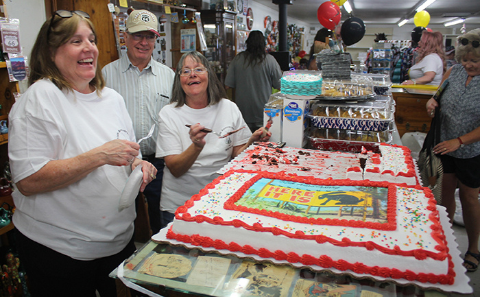 It was a celebration worthy of the iconic Jack Rabbit Trading Post as hundreds of people attended the 70th anniversary.