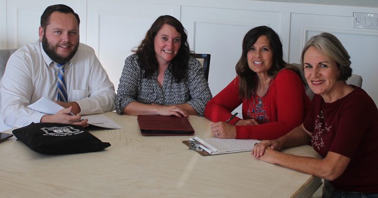 Photo by David SmithBoard members of the Holbrook Foundation include (left to right) Jacob Boyle, Kathleen Smith, Debbie Shumway and Linda Kor. The purpose of the foundation is to facilitate, support and inspire economic development in the region.
