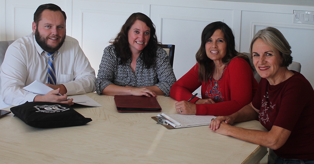 Photo by David SmithBoard members of the Holbrook Foundation include (left to right) Jacob Boyle, Kathleen Smith, Debbie Shumway and Linda Kor. The purpose of the foundation is to facilitate, support and inspire economic development in the region.