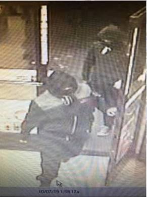 Photo courtesy of Winslow Police DepartmentThis in-store video snapshot shows the two suspects that robbed a Winslow Circle K this week.