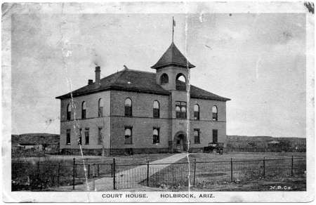 The Tribune archivesThe Navajo County Courthouse in the early 1900s.