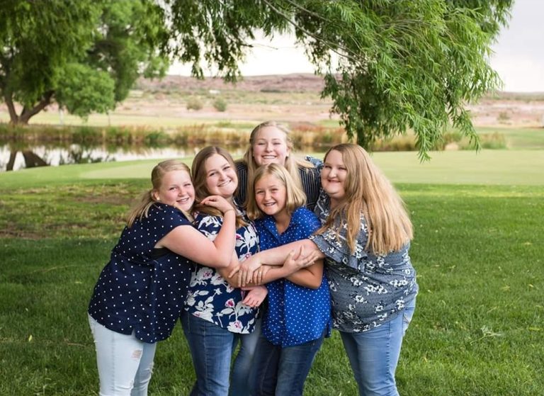 Photo courtesy of Jennifer Sullivan The Sullivan sisters, (left to right) Merencia, Meriah, Merissa, Merhetta and Meraina didn’t get to finish their school year with friends but they worked together to get through unexpected twists and turns brought on by the COVID-19 shut down.