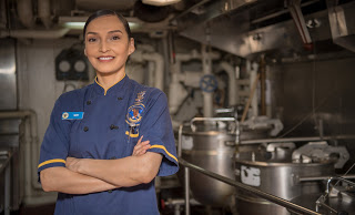 Photo by Ellen SharkeyCulinary Specialist 2nd Class Shantil Scott, a native of Sanders, has been selected as Sailor of the Quarter.