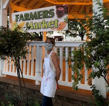 Photo courtesy of Samantha CrispWinslow City Councilwoman Samantha Crisp (pictured) brought her idea for sustainable foods to fruition with the Mother Road Farmer’s Market.
