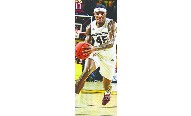 Poster courtesy of Empathy through LiteracyArizona State University alumni and New Orleans Pelican forward Zylan Cheatham was affected by incarceration and is now giving back.