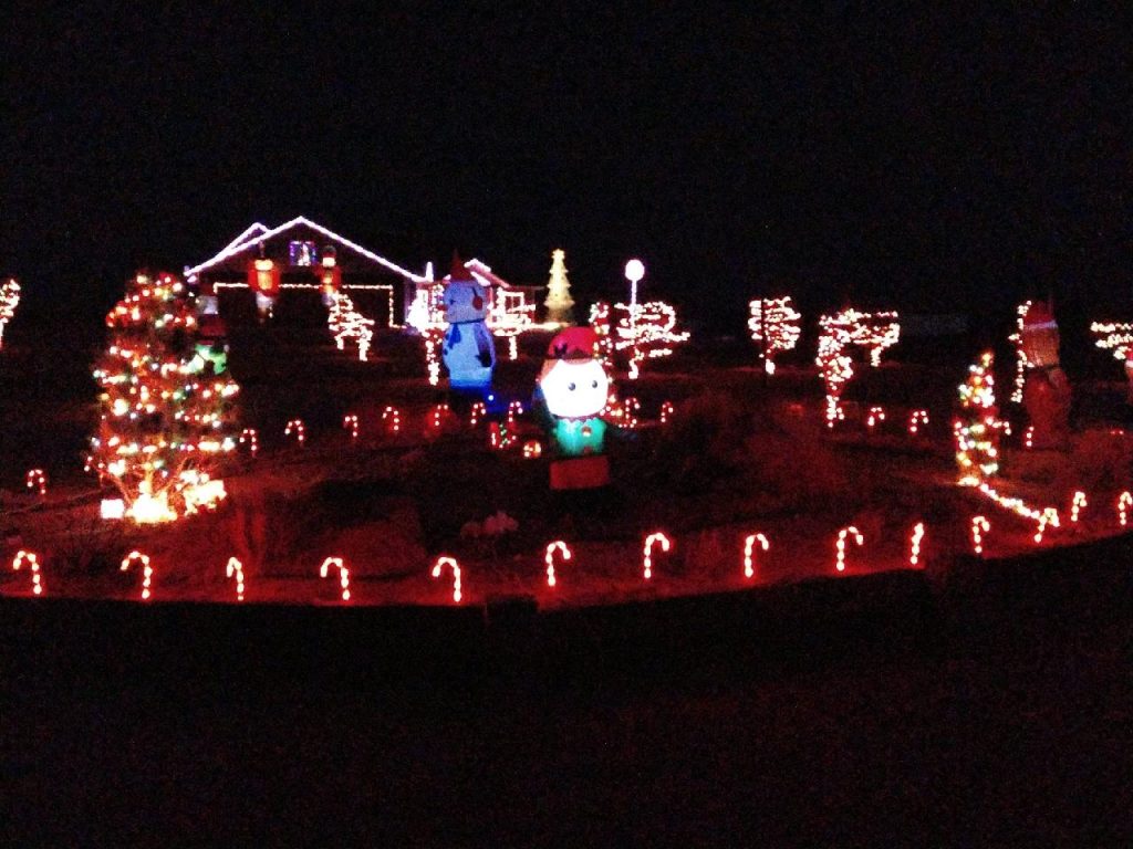 Photo courtesy of Rusty WestoverJoseph City residents the Westover Family and Dave Leg invite others to take part in Northern Arizona Lights to bring light and happiness to a very dark year.