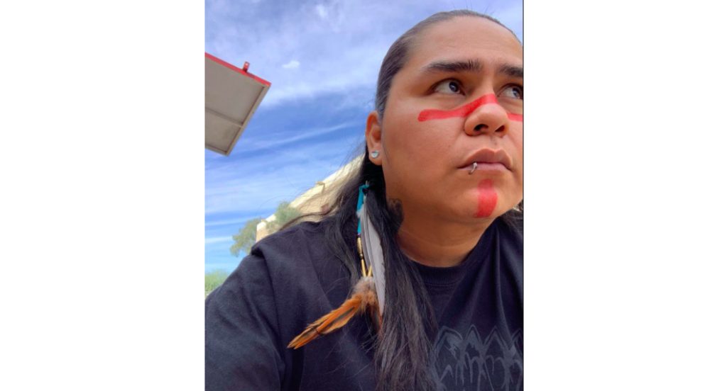Photo courtesy of Keith Jim/KTJ1 Comics & ArtsKeith Jim (picture), who drew the comic book episode “The Heroes” in 2018, says he sometimes feels as if Native Americans are forgotten. “We are still here, so it’s important to stand up.”
