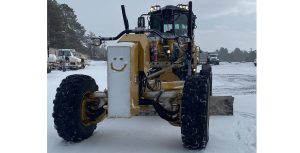 Photo by Navajo County Public WorksNavajo County received its first real snowfall of the year last week with Winslow measuring under two inches and Holbrook and Joseph City accumulated closer to two inches. More snowfall is expected in the coming days.