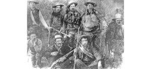 Photo courtesy of the Navajo County Historical SocietyThis photo of Hashknife cowboys taken in the 1880s shows some of the rough, hard-working men who rode for Aztec Land & Cattle Company. The outfit managed thousands of head of cattle spread over two million acres of land between New Mexico and Flagstaff.