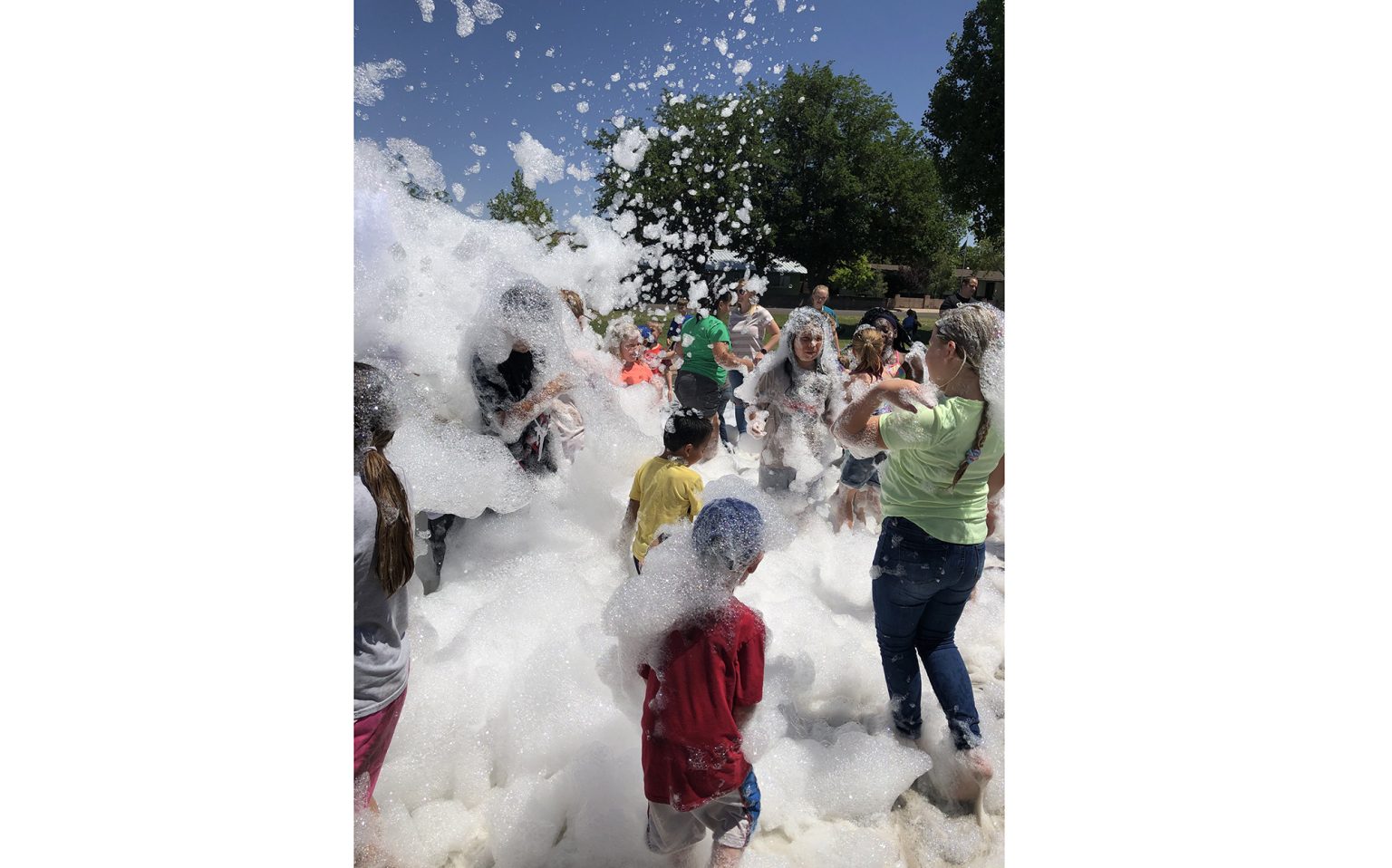 Library foam party – Painted Desert Tribune