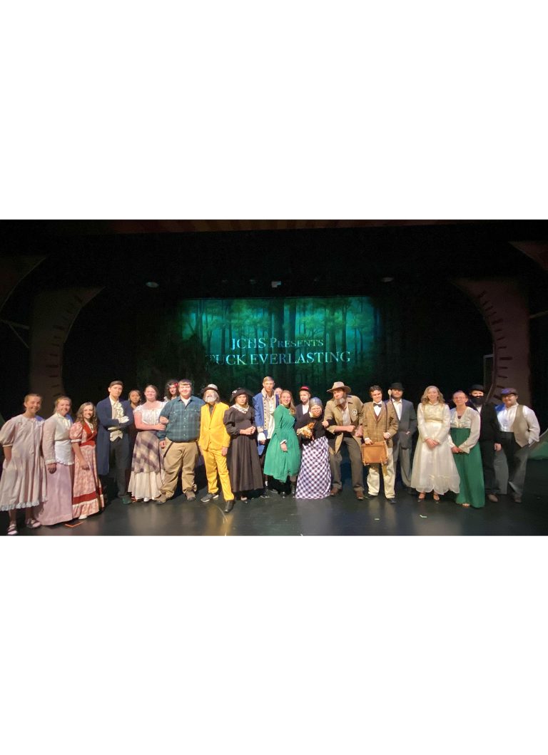 Photo courtesy of Joseph City High SchoolJoseph City High School drama students taking part in the production of Tuck Everlasting were honored by ASU Gammage as a finalist.
